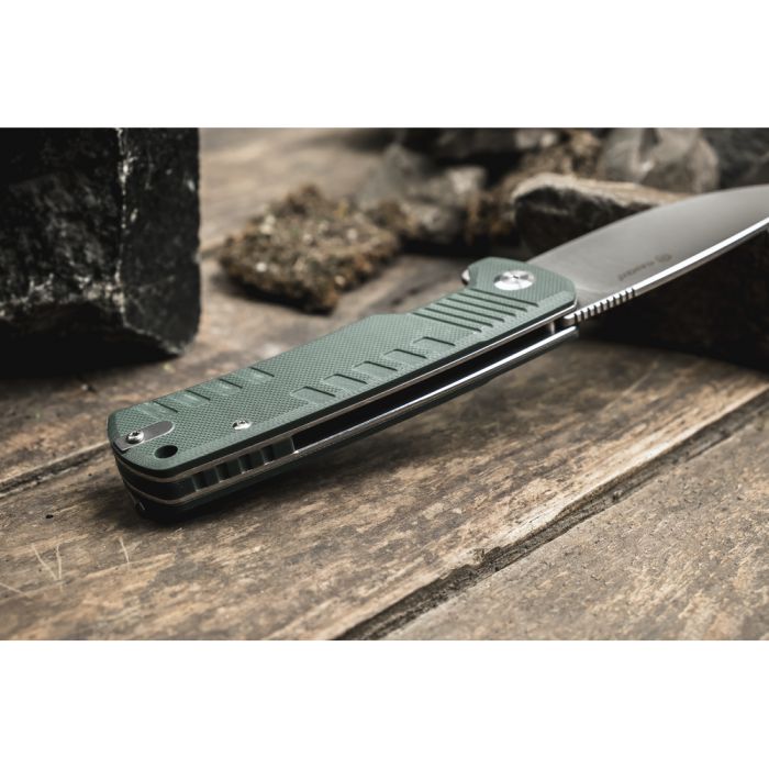 Ніж складаний туристичний Ganzo G769 (9 см) D2 / G10 зелений