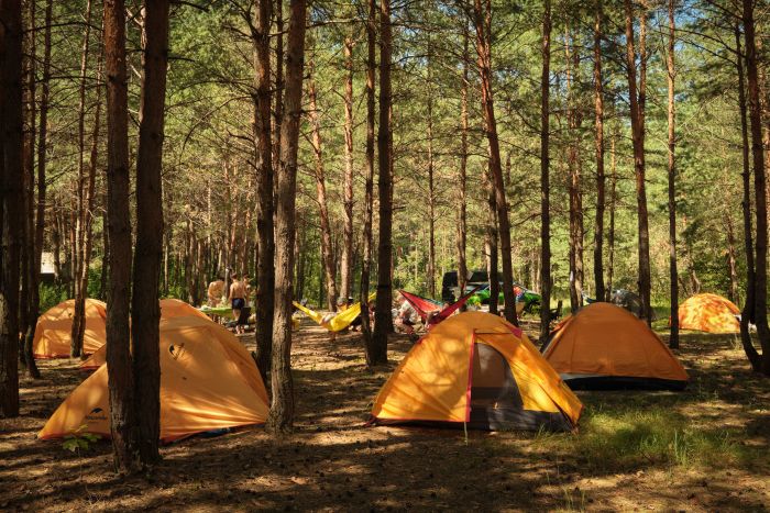 Намет надлегкий двомісний  з футпринтом Naturehike Star-River 2 Updated NH17T012-T, 210T, помаранчевий