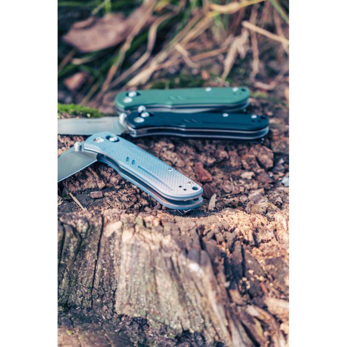 Ніж складаний туристичний Ganzo G771 (8.8 см) D2 / G10 сірий
