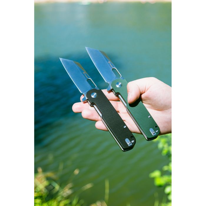 Ніж складаний туристичний Ganzo G770 (8.8 см) D2 / G10 чорний