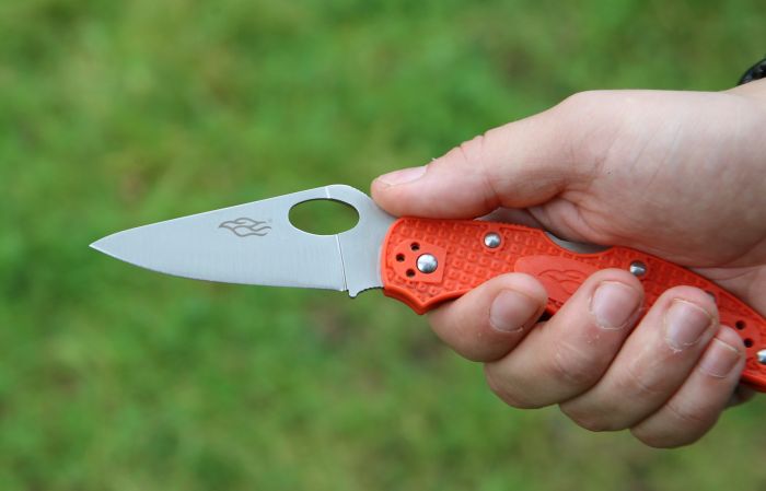 Ніж складаний кишеньковий Firebird F759M (7.5 см) 440C / G10 нейлон помаранчевий
