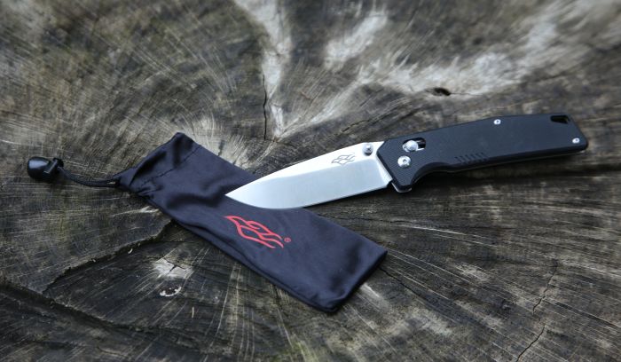 Ніж складаний туристичний  Firebird FB7601 (8.7 см) 440С / G10 чорний
