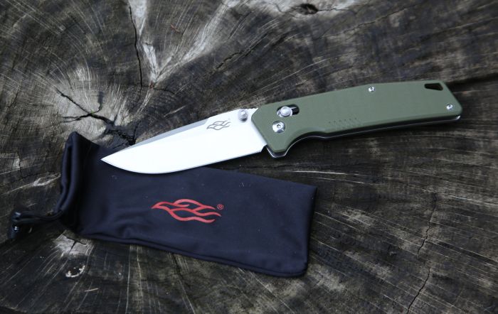 Ніж складаний туристичний  Firebird FB7601 (8.7 см) 440С / G10 зелений