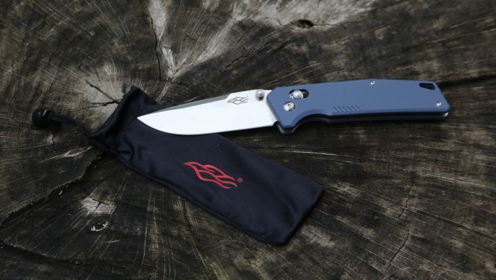 Ніж складаний туристичний  Firebird FB7601 (8.7 см) 440С / G10 сірий