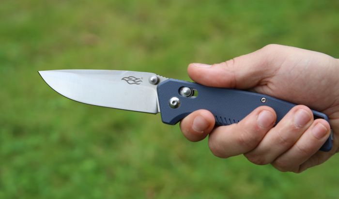 Ніж складаний туристичний  Firebird FB7601 (8.7 см) 440С / G10 сірий