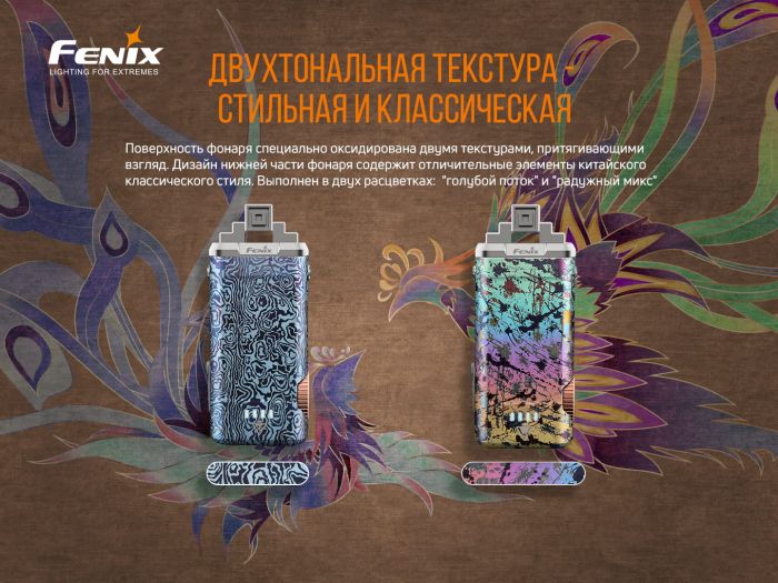 Ліхтар ручний Fenix APEX 20 Flow Blue