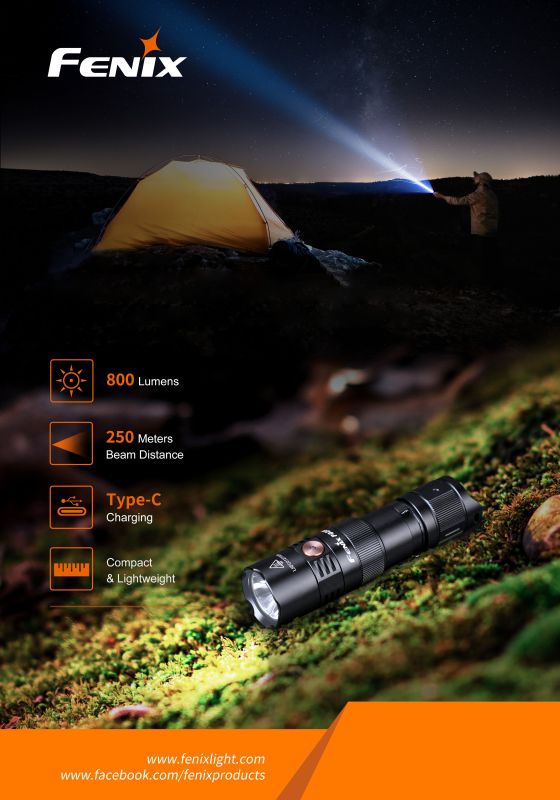 Фонарь ручной Fenix ​​PD25R