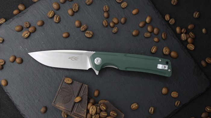 Ніж туристичний Firebird FH91 (8.8 см) D2 / G10 зелений