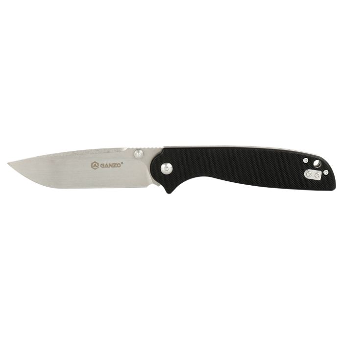 Ніж складаний туристичний Ganzo G6803 (8.9 см) 8CR14 / G10 чорний