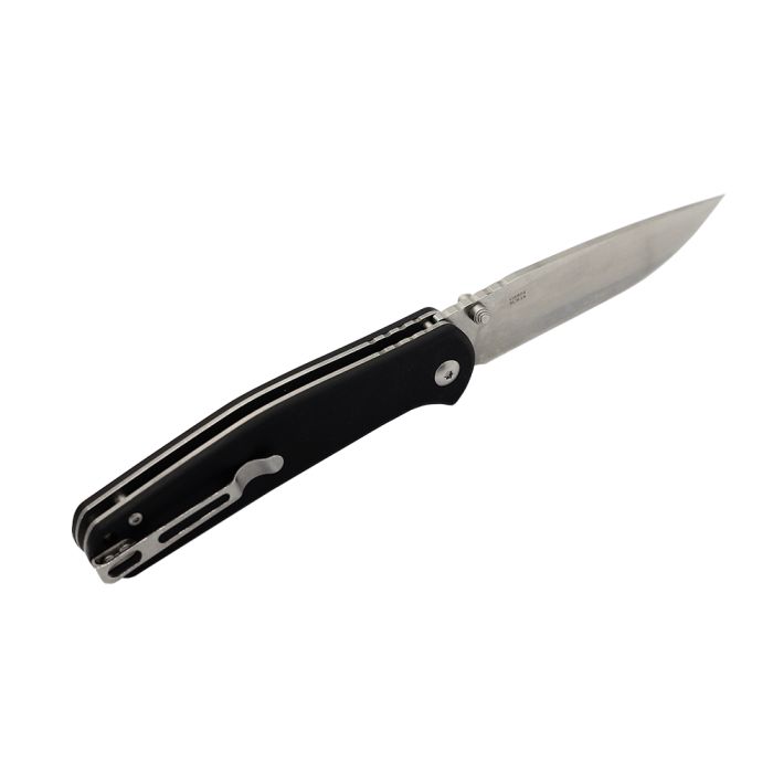 Ніж складаний туристичний Ganzo G6804 (8.9 см) 8CR14 / G10 чорний