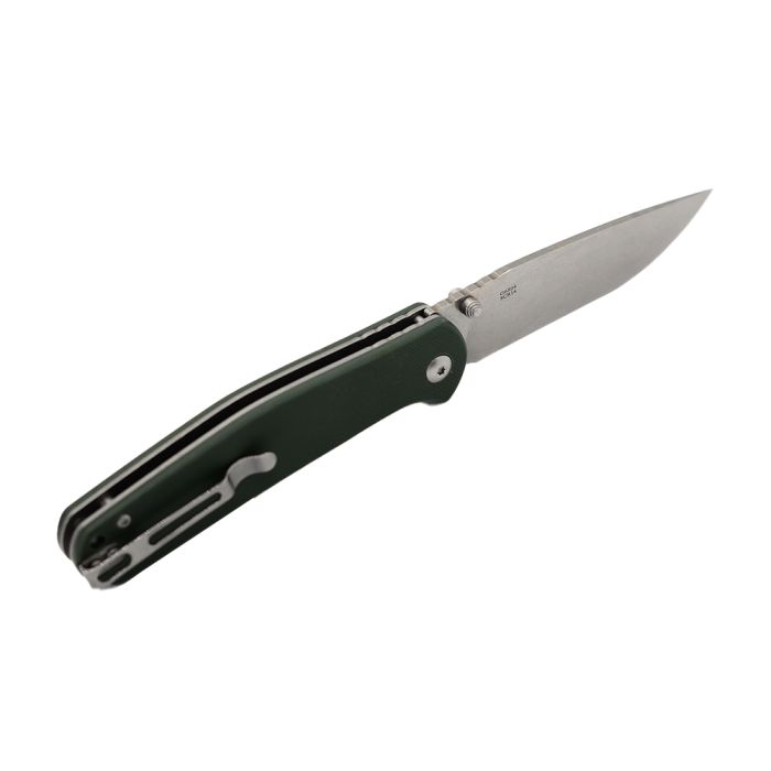 Ніж складаний туристичний Ganzo G6804 (8.9 см) 8CR14 / G10 зелений
