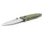 Ніж складаний туристичний Ganzo G704 (8.6 см) 440C / G10 зелений
