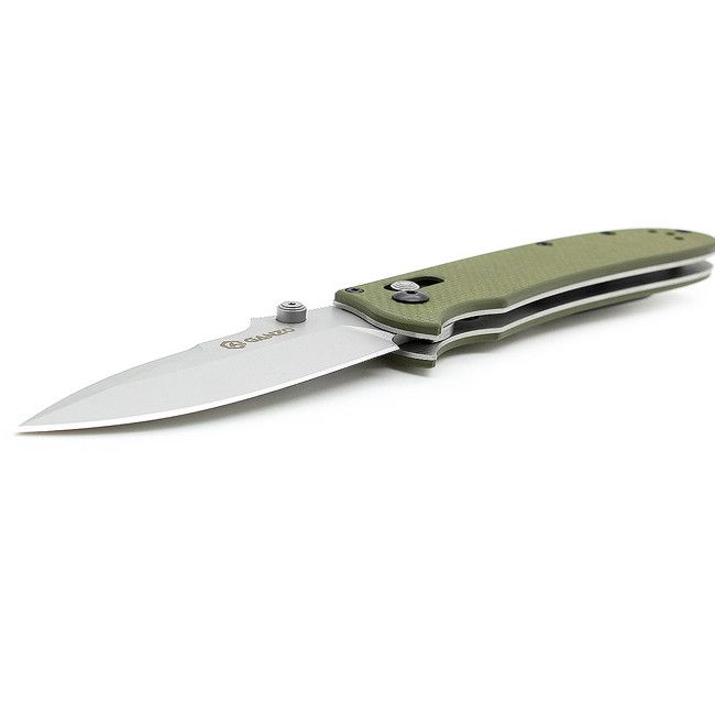 Ніж складаний туристичний Ganzo G704 (8.6 см) 440C / G10 зелений