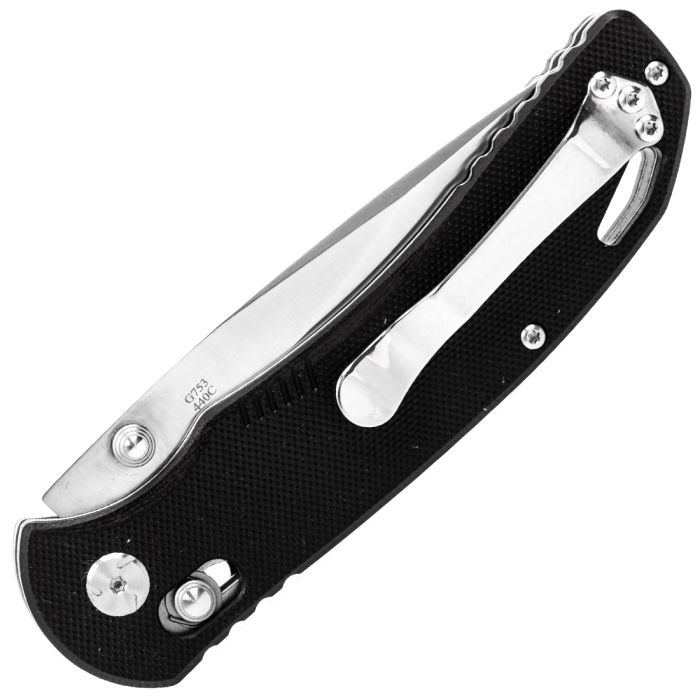 Ніж складаний туристичний Ganzo G7531 (8.9 см) 440С / G10 чорний