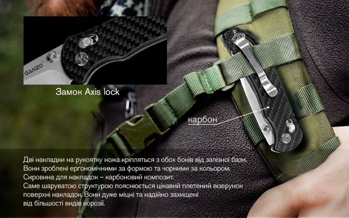 Нож складной Ganzo G7531-СF