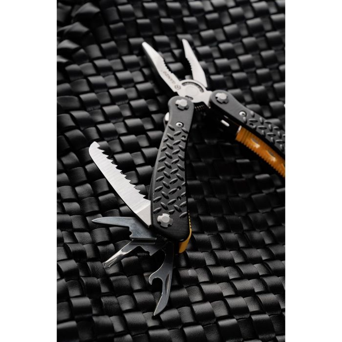 Мультитул Ganzo G106, (16.5 см) 22 функції, чорний + біти та чохол