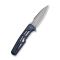 Ніж складаний туристичний Weknife Dressytak (8.6 см) Bohler M390 / Titanium синій