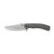 Ніж складаний туристичний Weknife Dracarys, (9.1 см) Böhler M390 / титан 6AL4V сірий
