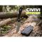 Ніж фіксований туристичний Civivi Carveth (9,1 см) AEB-L / G10 чорний з чохлом