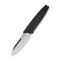Ніж складаний туристичний Weknife Hull (9.9 см) Bohler M390 / Titanium чорний