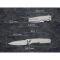 Ніж складаний туристичний Weknife Dressytak (8.6 см) Bohler M390 / Titanium сірий