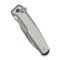 Ніж складаний туристичний Weknife Dressytak (8.6 см) Bohler M390 / Titanium сірий