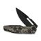 Ніж складаний туристичний Weknife Reveille (9.7 см) Bohler M390 / Titanium пісочно-бежевий