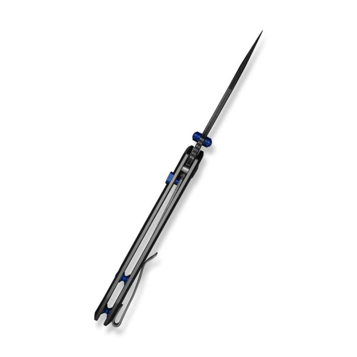 Ніж складаний туристичний Civivi Elite Brova, (8.7 см) CPM S35VN / Aluminum сірий