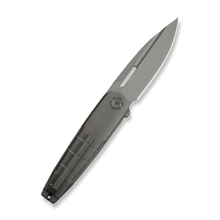 Ніж складаний туристичний Weknife Hull (9.9 см) Bohler M390 / Titanium сірий