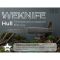 Ніж складаний туристичний Weknife Hull (9.9 см) Bohler M390 / Titanium сірий