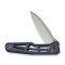 Ніж складаний туристичний Weknife Dressytak (8.6 см) Bohler M390 / Titanium синій