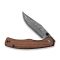 Ніж складаний кишеньковий Civivi Clingman (7.6 см) Damascus / Guibourtia Wood дерево