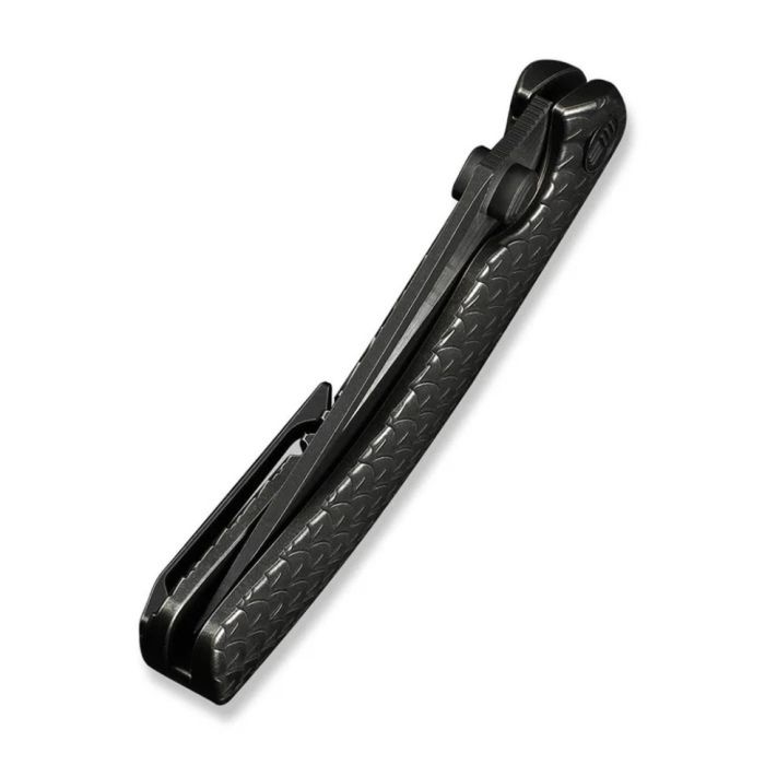 Ніж складаний туристичний Weknife Dracarys, (9.1 см) Böhler M390 / титан 6AL4V чорний
