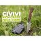 Ніж фіксований кишеньковий Civivi High Grass Field Knife (7,4 см) 14C28N / Wood дерево з чохлом