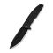 Ніж складаний туристичний Weknife Breach (9.8 см) Bohler M390 / Titanium чорний
