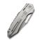 Ніж складаний туристичний Weknife Bogey (9.3 см) Bohler M390 / Titanium сірий