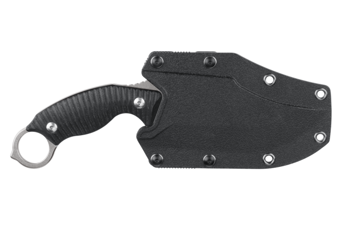 Ніж фіксований мисливський Ruike F181-B1, (11.5 см) 14C28N / G10 чорний