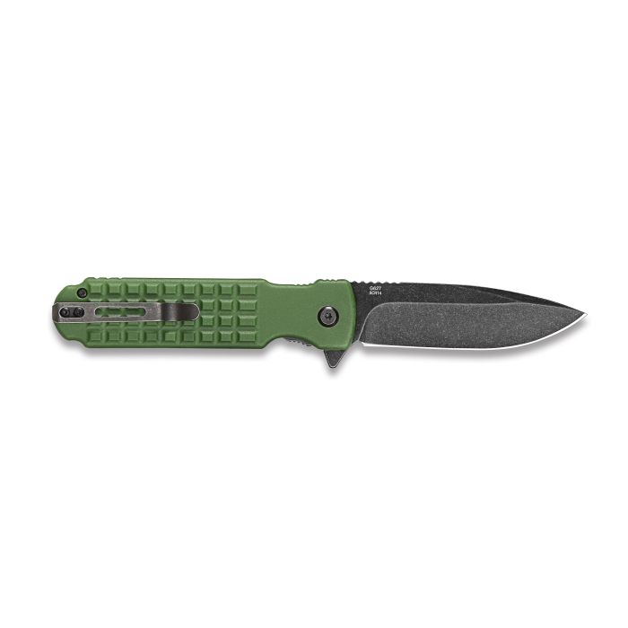 Ніж складаний туристичний Ganzo G627 (8.8 см) 8CR14 / PP зелений