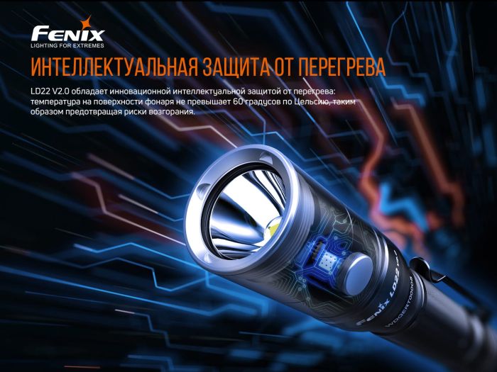 Фонарь ручной Fenix ​​LD22 V2.0