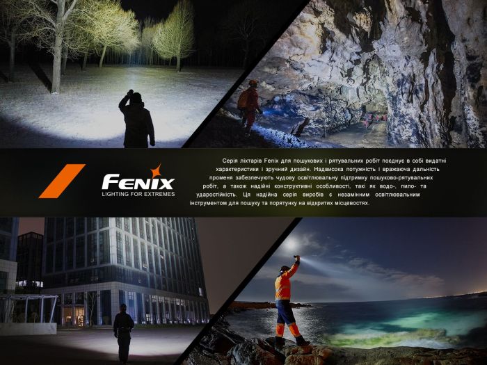 Фонарь ручной Fenix ​​LR40R V2.0