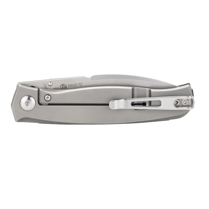 Ніж складаний кишеньковий Ruike M662-TZ, (7.4 см) steel 154СМ / TC4 (титан) + G10 чорний