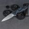 Ніж складаний туристичний Ruike Fang P105-Q, (9.2 см) 14C28N / G10 синій