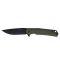 Ніж складаний туристичний Ruike P801-G, (8.6 см) 14C28N / G10 оливковий