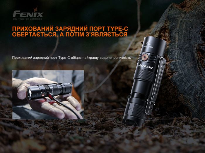 Фонарь ручной Fenix ​​PD25R