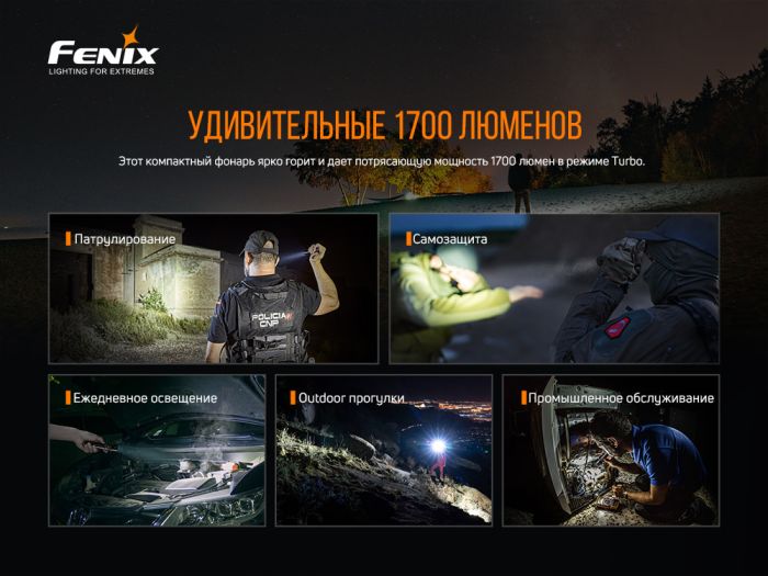 Ліхтар ручний Fenix PD35 V3.0
