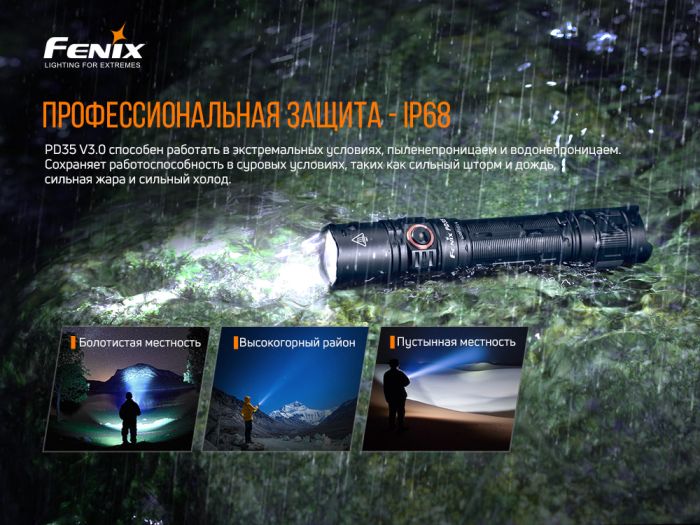 Ліхтар ручний Fenix PD35 V3.0