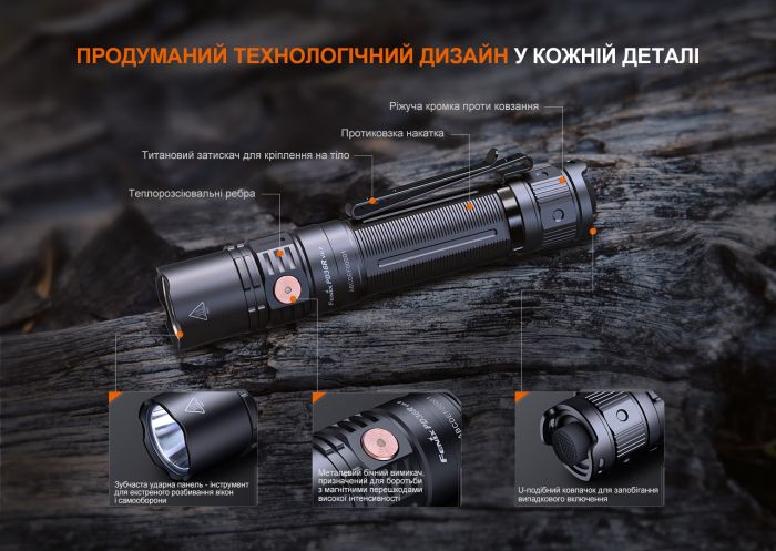 Фонарь ручной Fenix ​​PD36R V2.0