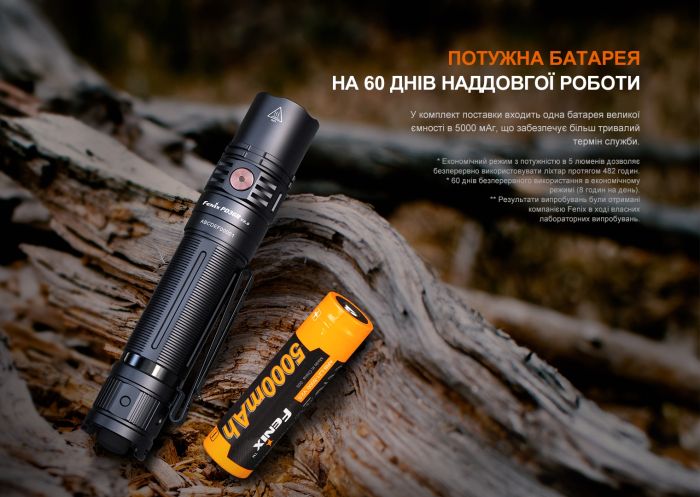 Фонарь ручной Fenix ​​PD36R V2.0