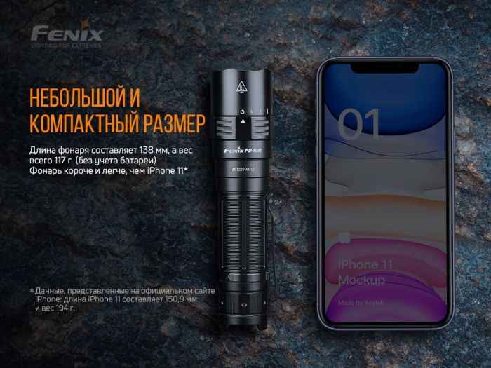 Ліхтар ручний Fenix PD40R V2.0