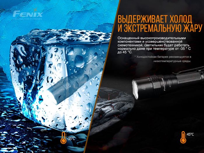 Ліхтар ручний Fenix PD40R V2.0